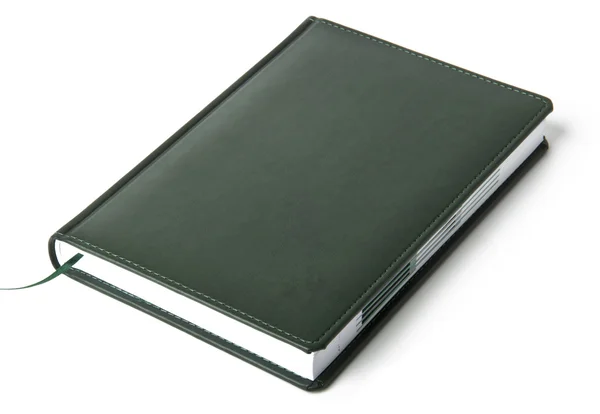 Cuaderno sobre un fondo blanco —  Fotos de Stock