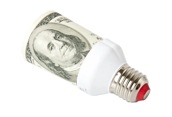 Lámpara ahorro de energía — Foto de Stock