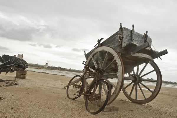 stock image Vintage sicilian cart