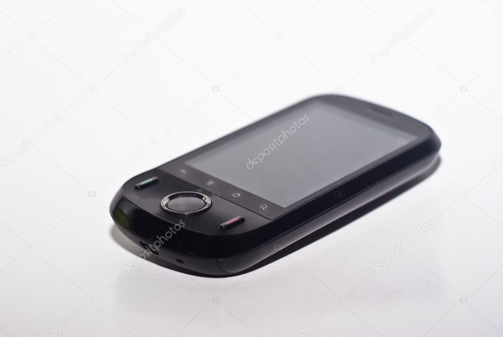Mobile cell smartphone isolated