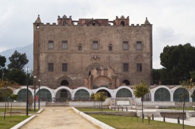 Zisa Castle Palermo- Sicily clipart