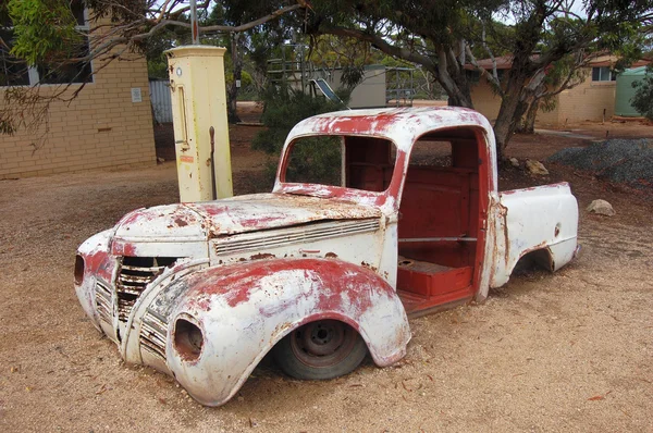 stock image Abandoned car