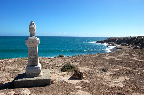 stock image Monument nearby sea