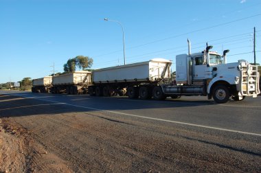 Road train clipart