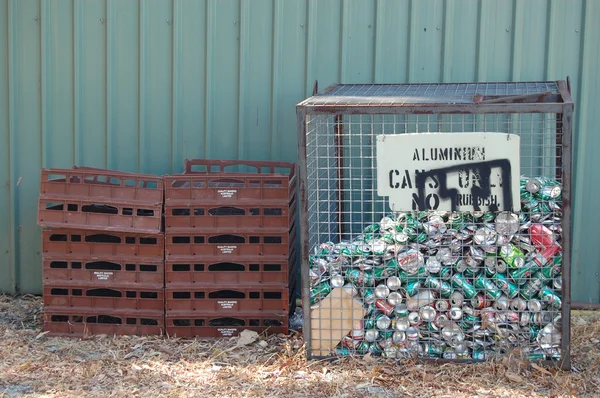 Estación de reciclaje — Foto de Stock