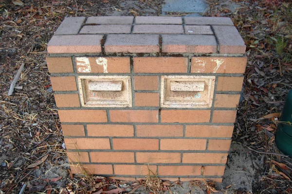 Duas caixas de correio — Fotografia de Stock