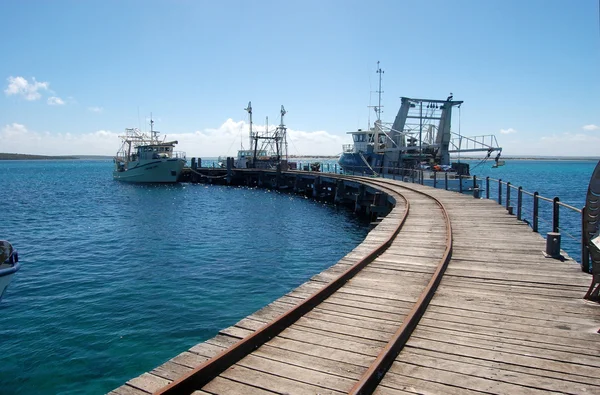 Town jetty — Stock Photo, Image