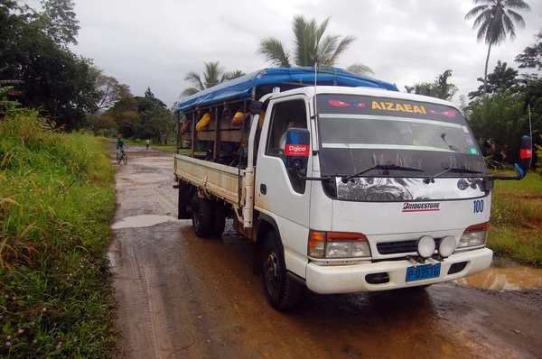 Kollektivtrafiken i papua nya guinea — Stockfoto