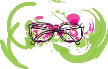 Eyeglasses illustration clipart