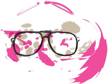 Eyeglasses illustration clipart