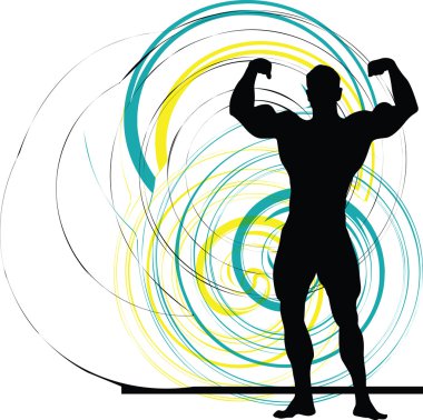 Bodybuilding clipart