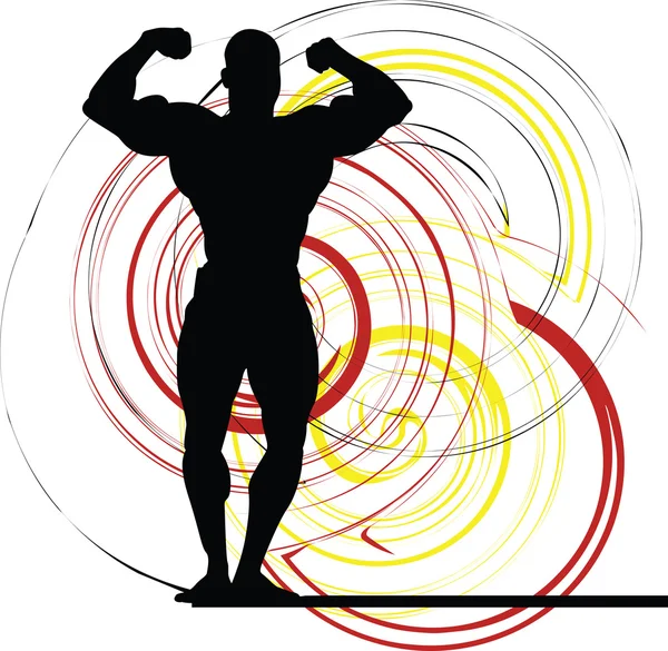 Bodybuilding — Διανυσματικό Αρχείο