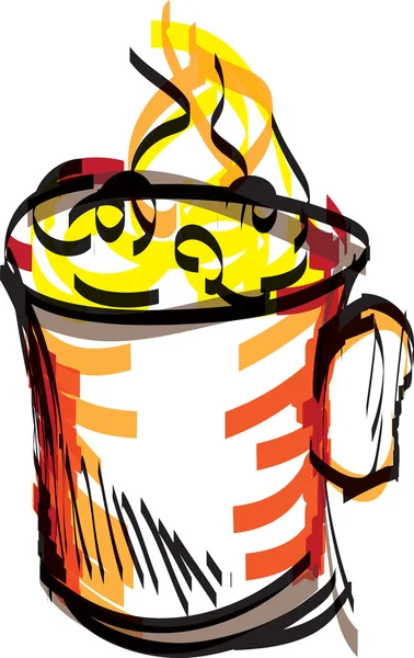 Cup illustration — Stock vektor