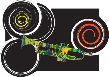 Music instrument vector illustration clipart