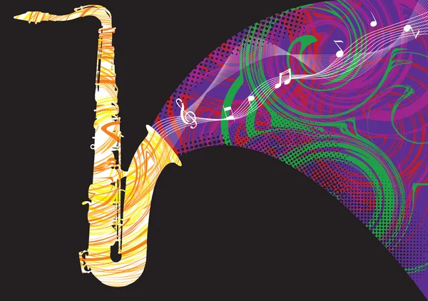 Muziek instrument vector illustratie — Stockvector