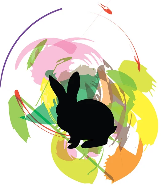 Кролик ілюстрація — стоковий вектор