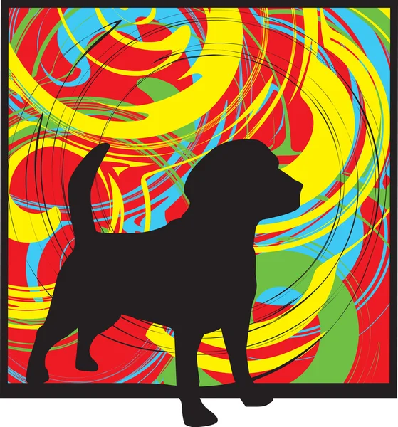 Pies, ilustracji wektorowych — Wektor stockowy