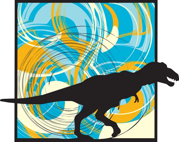 Dinosaurie. vektor illustration — Stock vektor