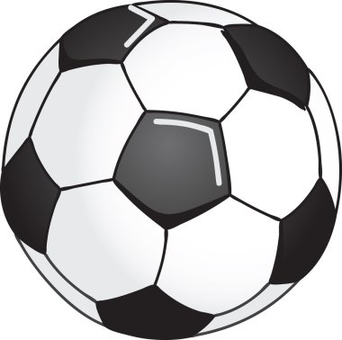 Soccer ball illustration clipart