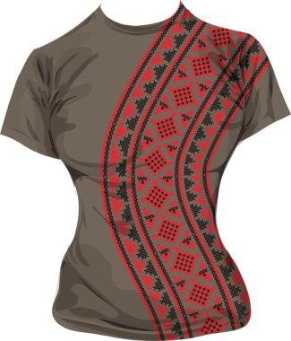 Ancient t-shirt illustration clipart