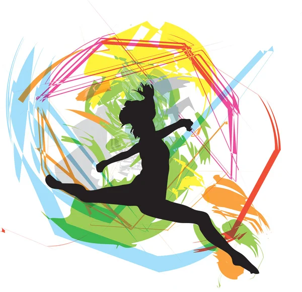 Ballet, illustration vectorielle — Image vectorielle