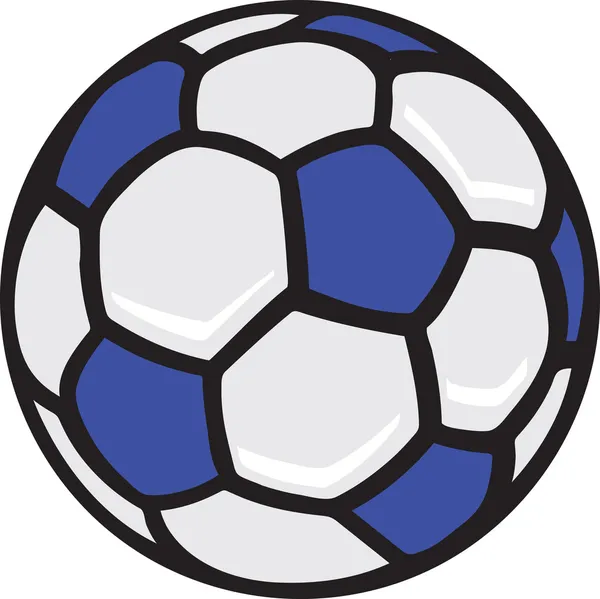 Futebol bola ilustração — Vetor de Stock
