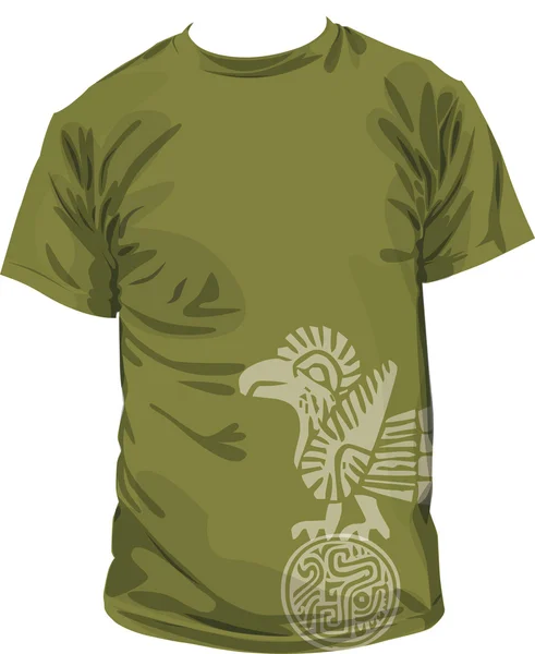 Starożytne ilustracja t-shirt — Wektor stockowy