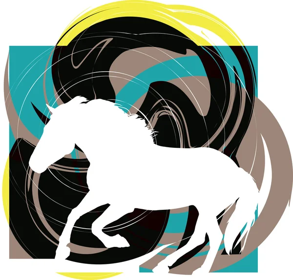 Кінь Векторні ілюстрації — стоковий вектор
