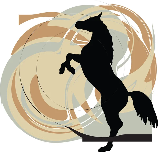 Ilustración de vectores de caballo — Vector de stock