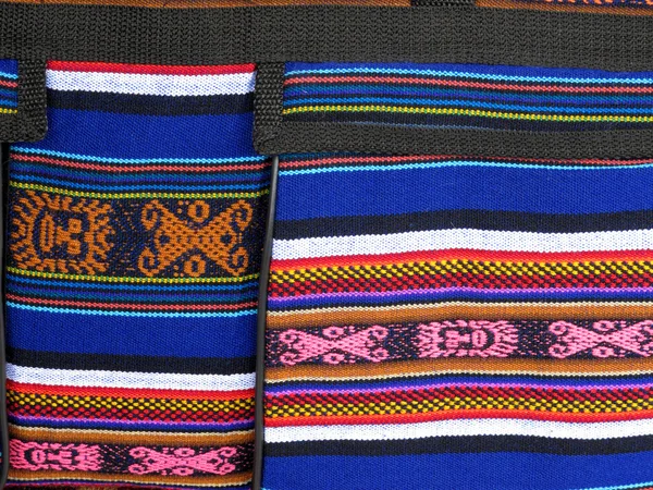 stock image South America Indian woven fabrics