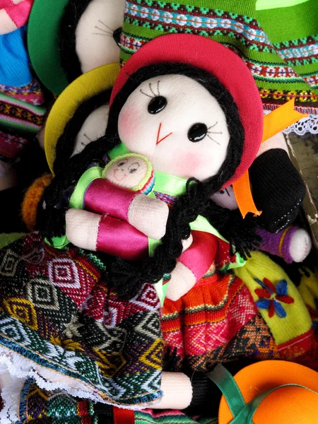 Muñeca de trapo india — Foto de Stock