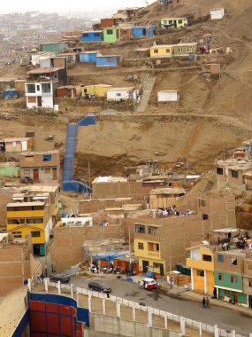 chorrillos görünüm, lima - peru