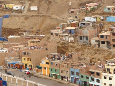 chorrillos görünüm, lima - peru