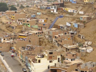 chorrillos görünüm, lima - peru