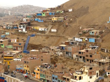 chorrillos görünüm, lima - peru