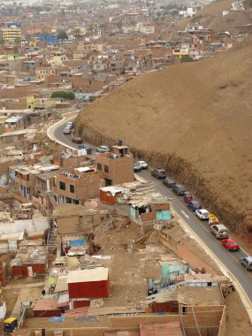 chorrillos görünüm, lima - peru