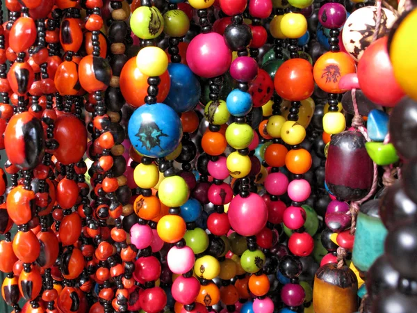 Ancient colorful Necklaces — Stock Photo, Image