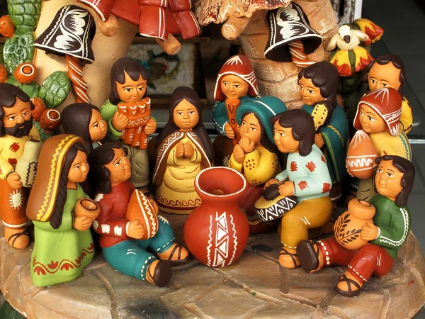 Antiche sculture in ceramica — Foto Stock