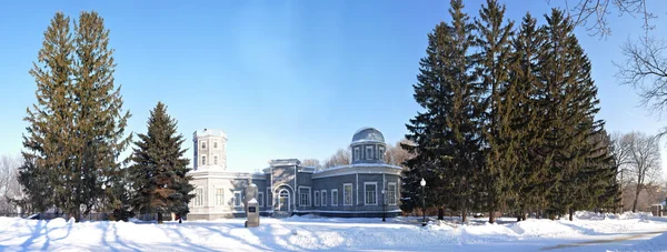 stock image Old wooden planetarium in the city of Penza