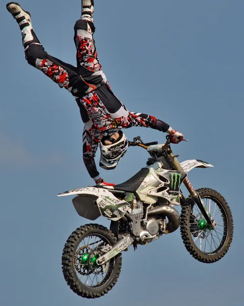 Motocross freestyle — Foto Stock