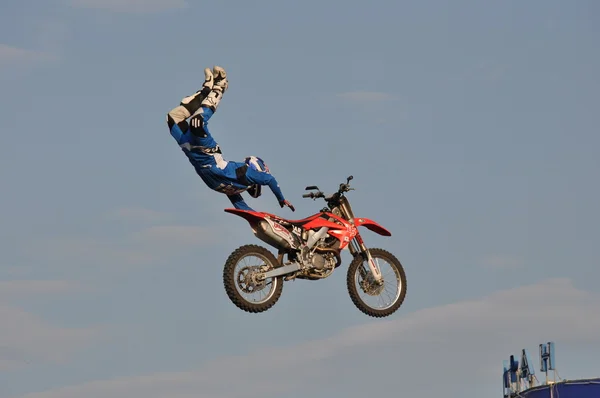 Motocross estilo libre — Foto de Stock