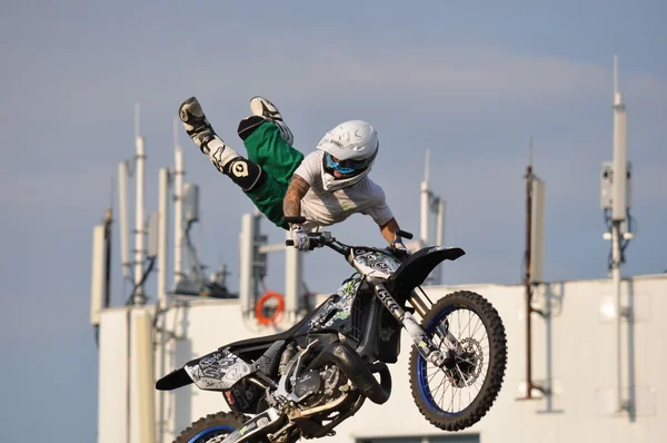 Motocross estilo livre — Fotografia de Stock