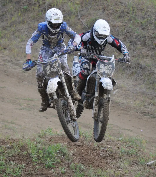 러시아 선수권 대회 크로스 오토바이 및 Atvs — 스톡 사진