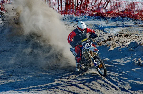 Winter racing — Stockfoto