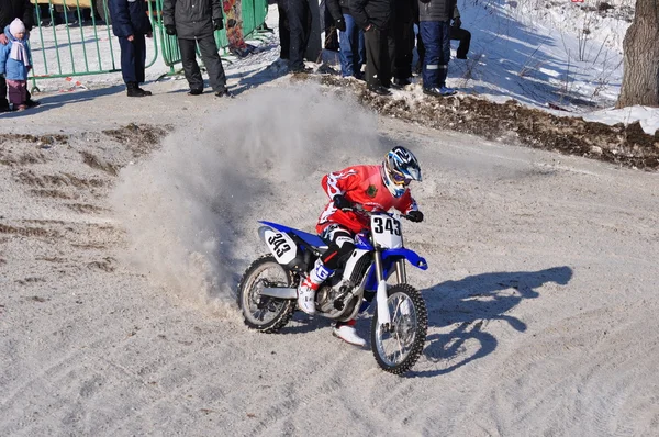 stock image Winter racing