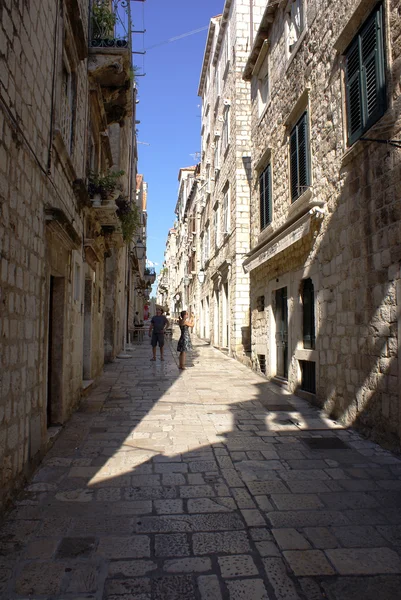 Historic center of Dubrovnik — Stock Photo, Image