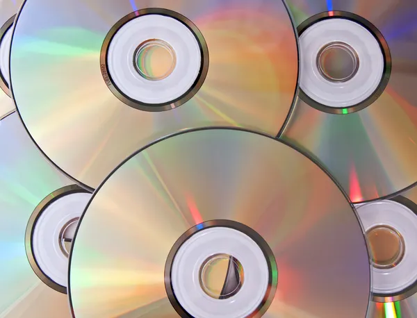 Hromada disků — Stock fotografie