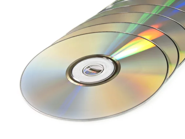 El CD aislado — Foto de Stock