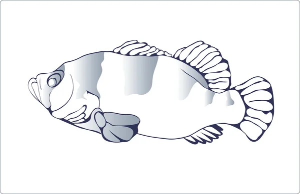 Океанічна риба — стоковий вектор