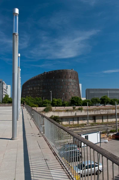 Barcelona biolékařský výzkum park, prbb, port olimpic, barcelon — Stock fotografie